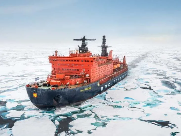 Посадка на ледокол