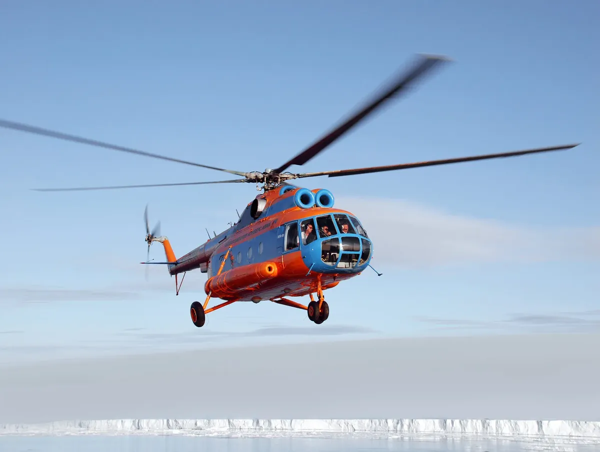 Полёты на вертолёте